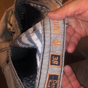 Men’s stonewash denim size 38 Rock Revival Jeans